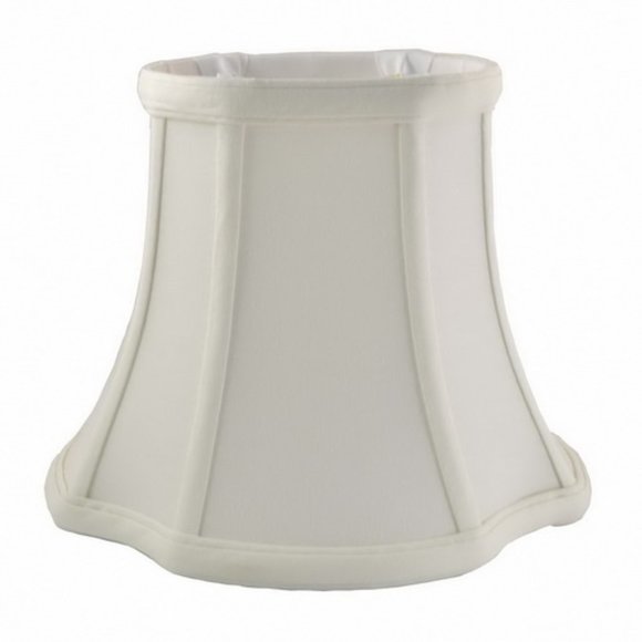 French Oval Lamp shade  in 100% Pongee Silk - Picture 4 of 4